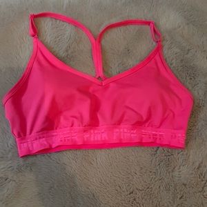 SOLD PINK sports bra/ swim top